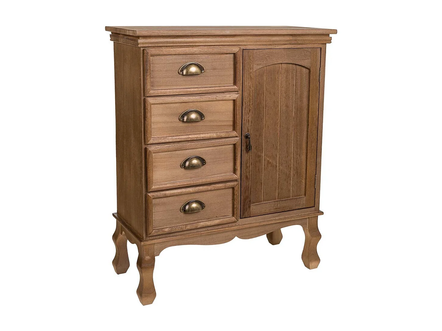 Braune HolzFlurschrank 65x30x60h cm