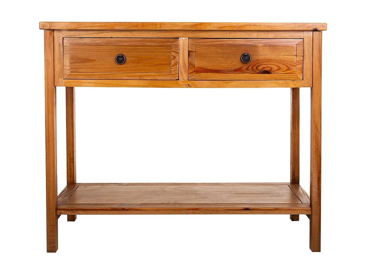 Braune Holzhalle 95x41x78h cm