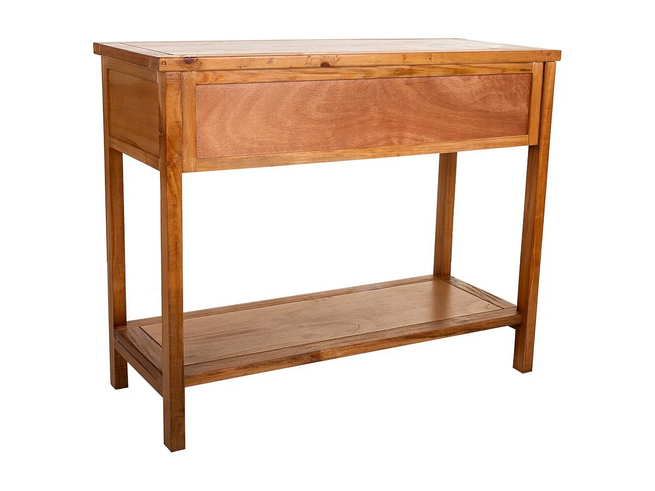 Braune Holzhalle 95x41x78h cm