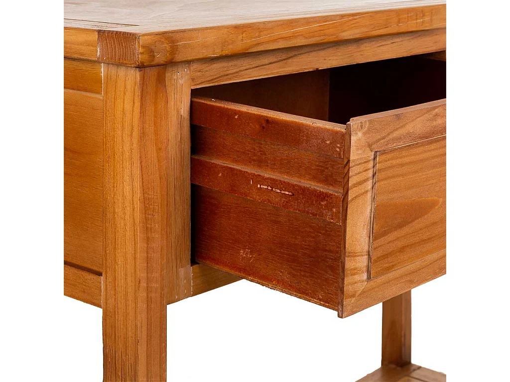 Braune Holzhalle 95x41x78h cm