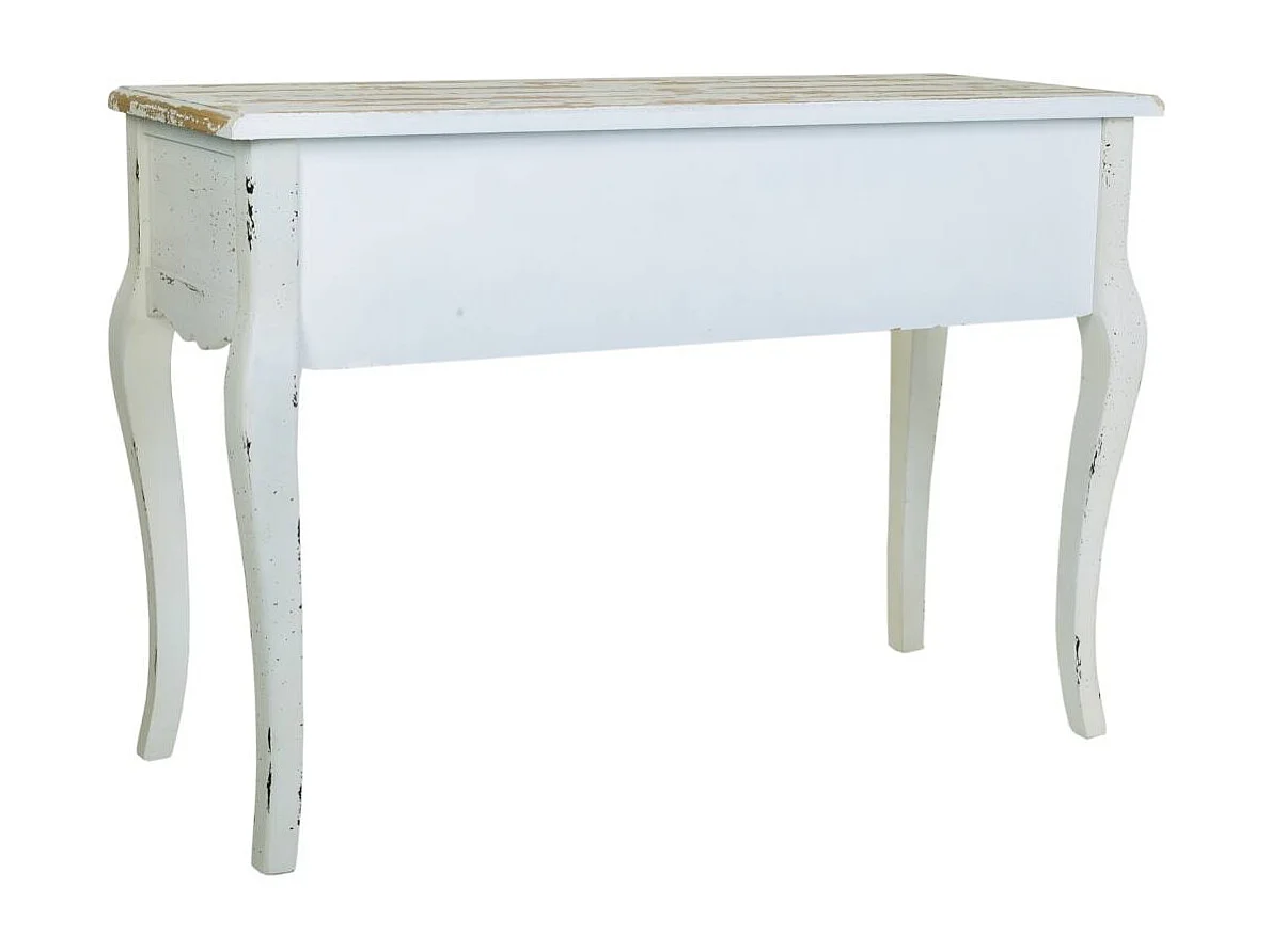 Mobile da ingresso in legno laccato bianco 115x50x80h