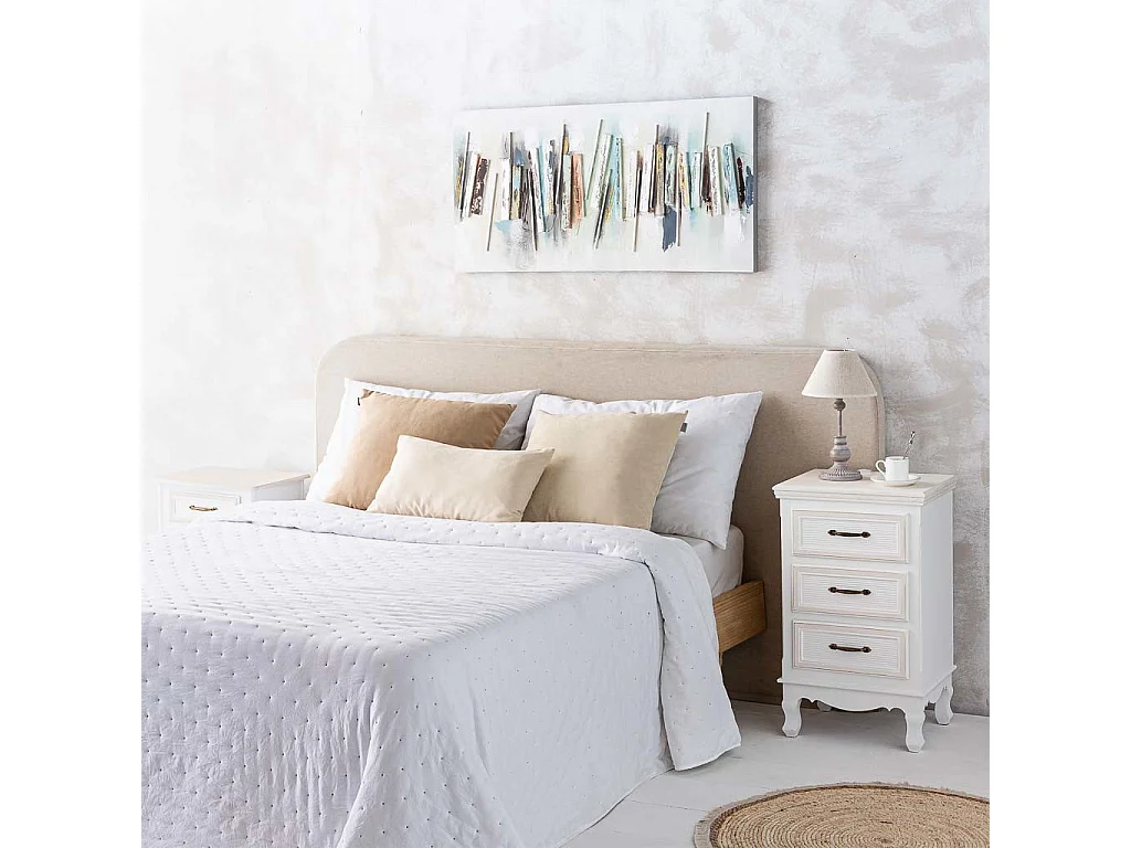 Hall em madeira com 3 gavetas 120x40x78