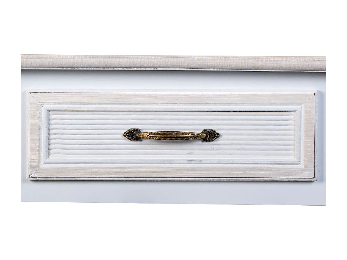 Hall em madeira com 3 gavetas 120x40x78