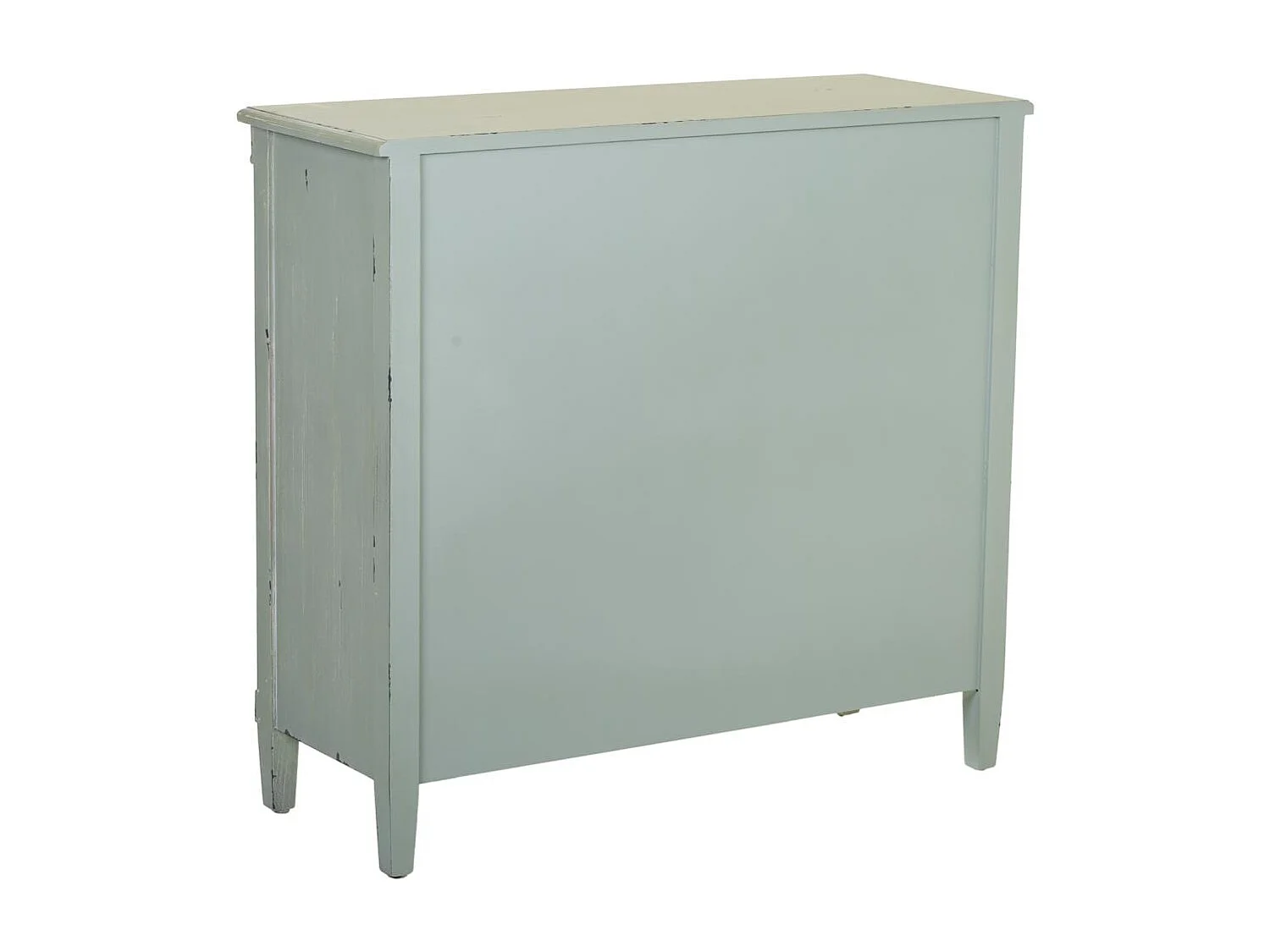 Grünes Flurschrank aus Holz 95x36x88h cm