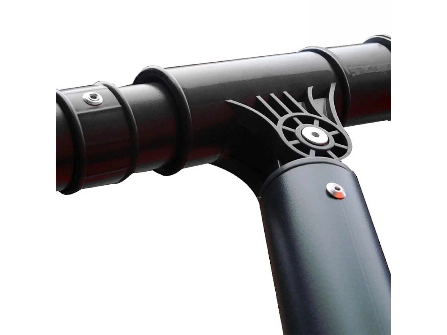 Solenzara Néon terracotta : parasol LED déporté 3x3m SOLENZARA