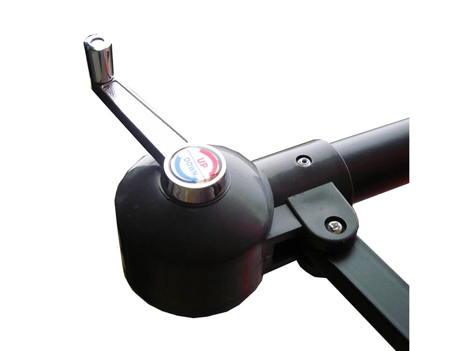 Solenzara Néon terracotta : parasol LED déporté 3x3m SOLENZARA