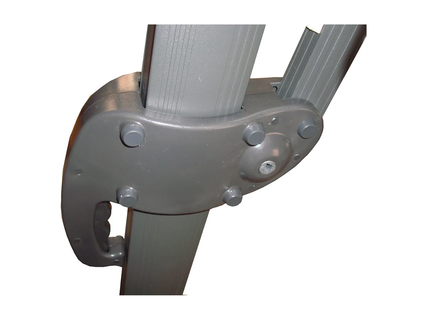 Parasol cuadrada terracota 3x3 metros SOLENZARA