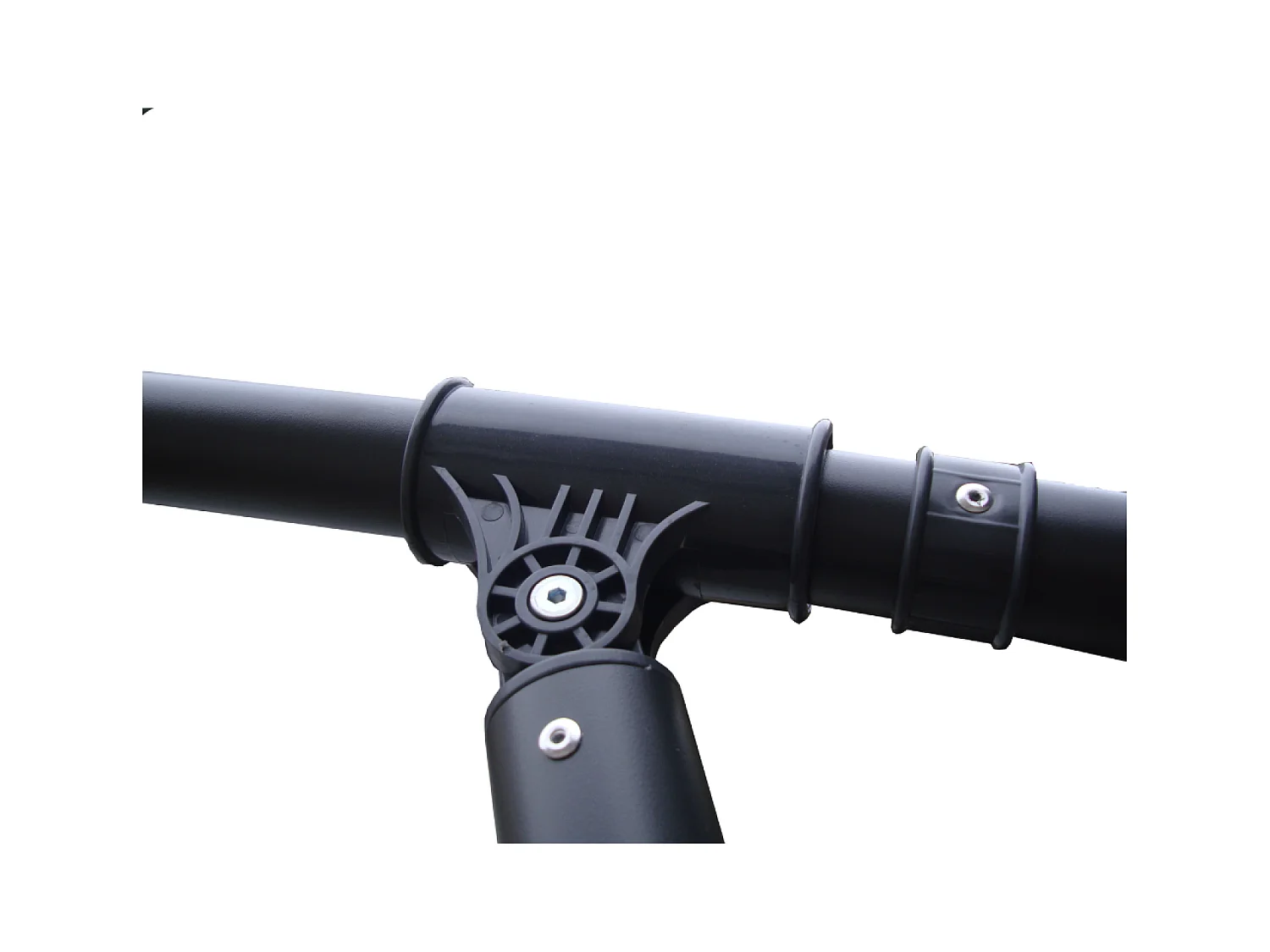 Parasol excéntrico de 3x3 m - gris SOLENZARA