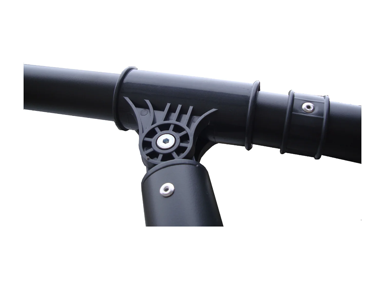 Guarda-sol deslocado redondo chocolate 300cm PORTICIO