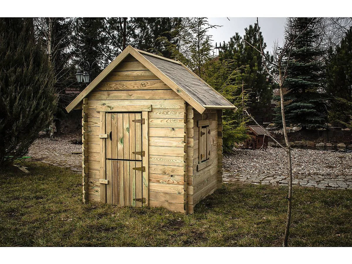 Maisonnette en bois "Sophie" - 120 x 120 x 159 cm