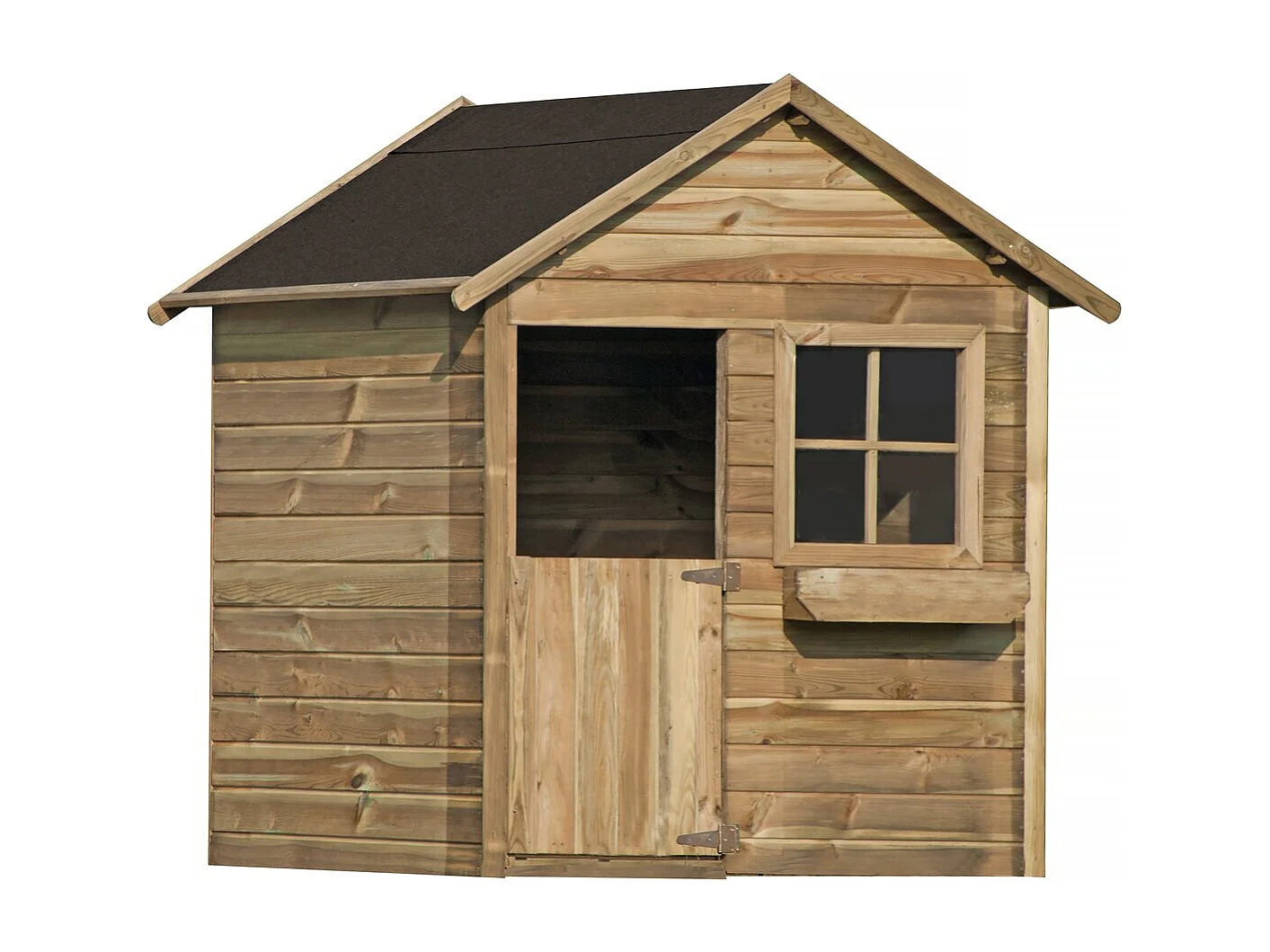 Maisonnette "Coccinelle" - 126 x 112 x 158 - Bois