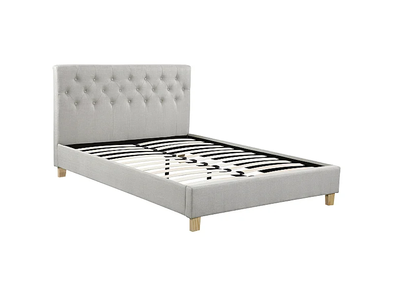 Doppelbett "Emmy" - 140 x 190 cm - Beige