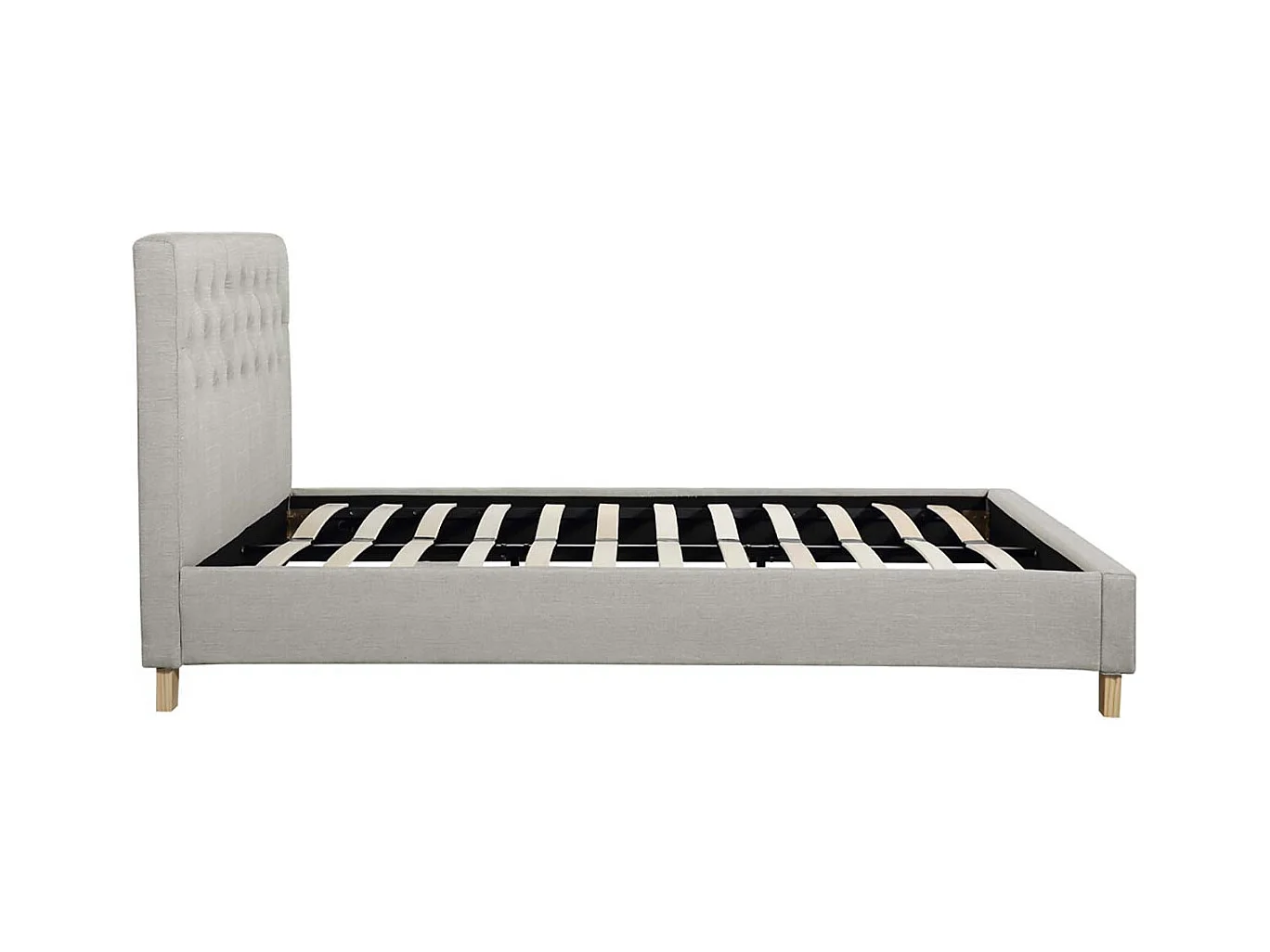 Letto "Emmy" - 140 x 190 cm - Beige