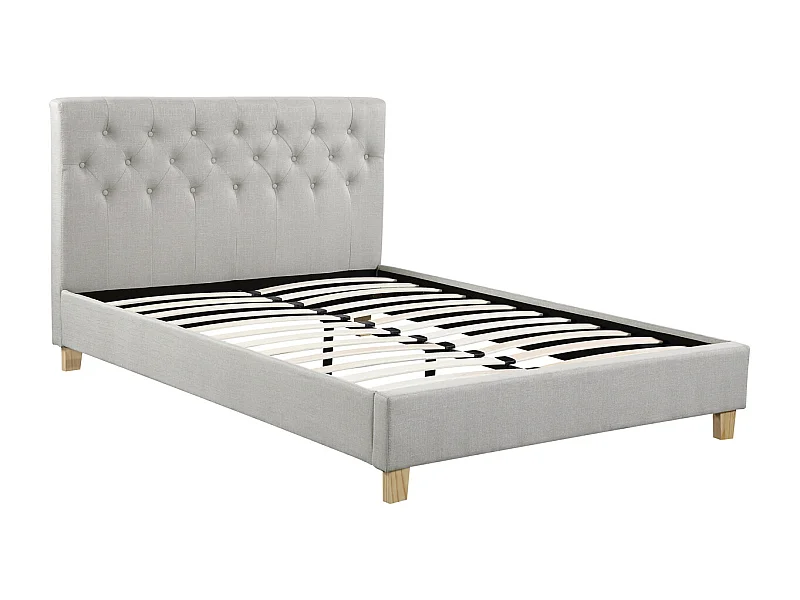 Doppelbett "Emmy" - 140 x 190 cm - Beige