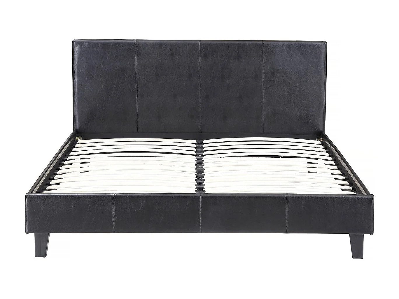 Lit "Lina" - 140 x 190 cm - Noir