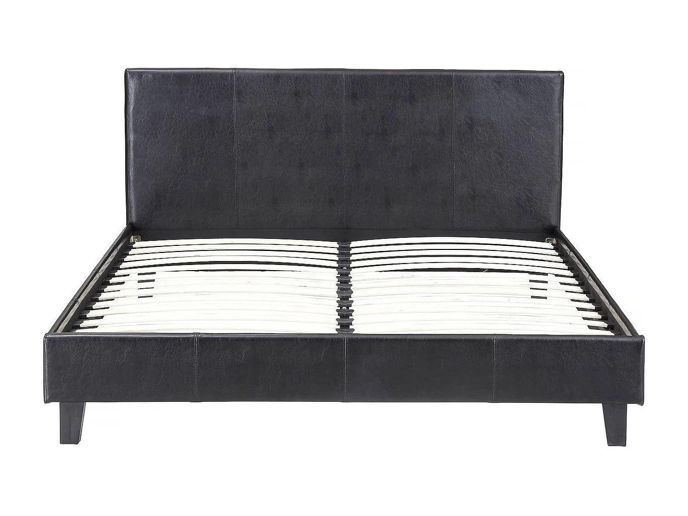 Lit "Lina" - 140 x 190 cm - Noir