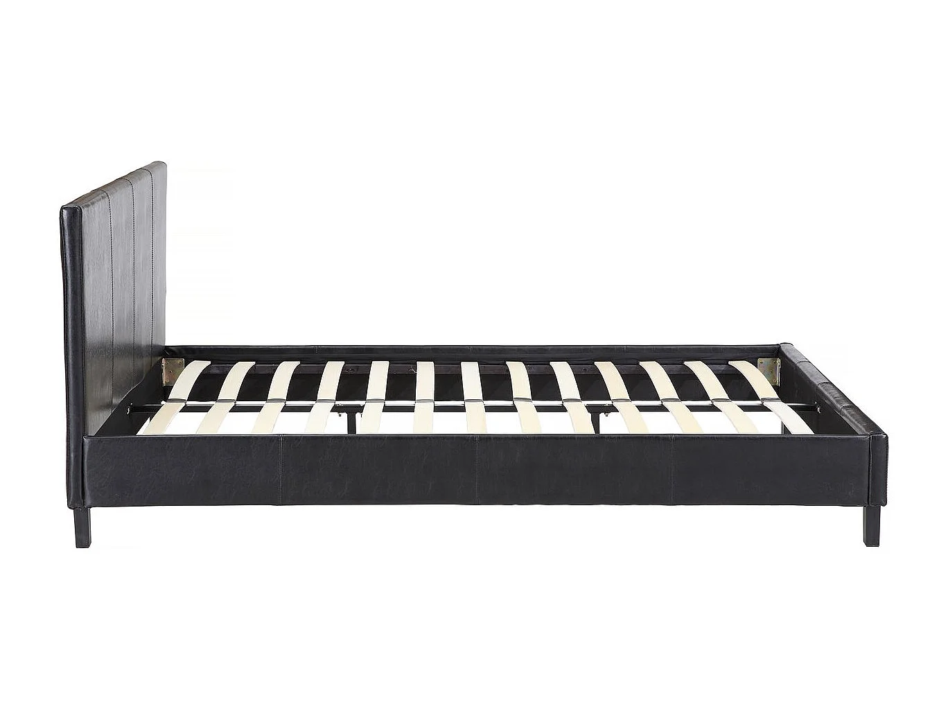 Lit "Lina" - 160 x 200 cm - Noir