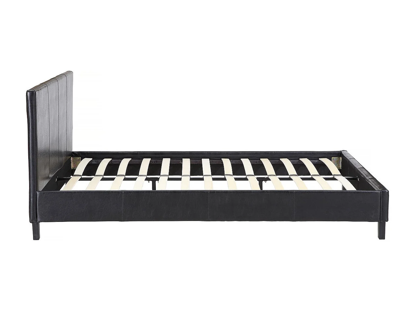 Lit "Lina" - 160 x 200 cm - Noir