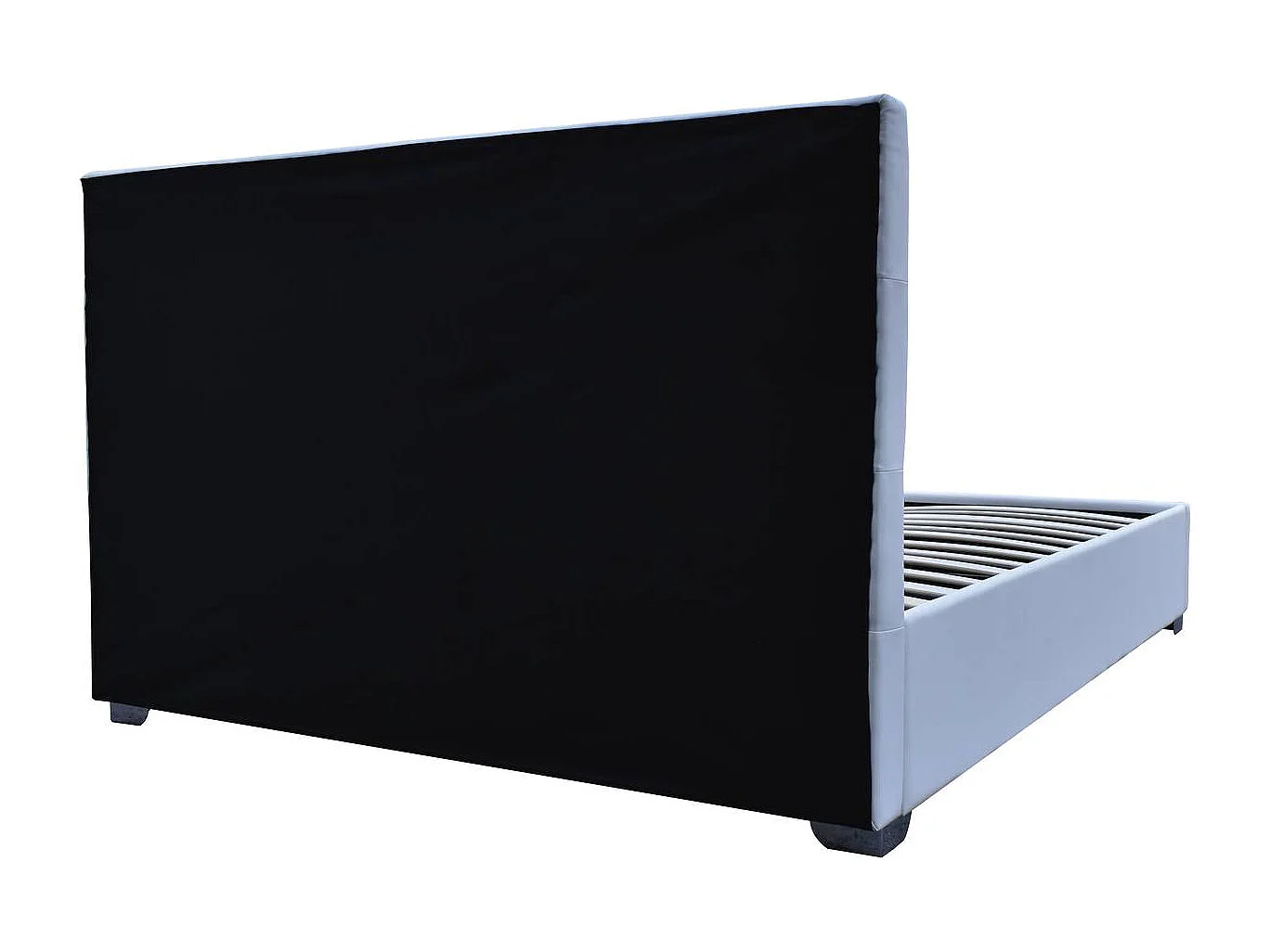 Doppelbett mit Bettkasten "Tino" - 140 x 190 cm - Weiß