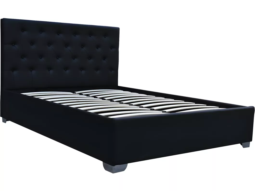 Kauf Unique Doppelbett "TINO" mit Bettkasten - 180 × 200 cm - Schwarz