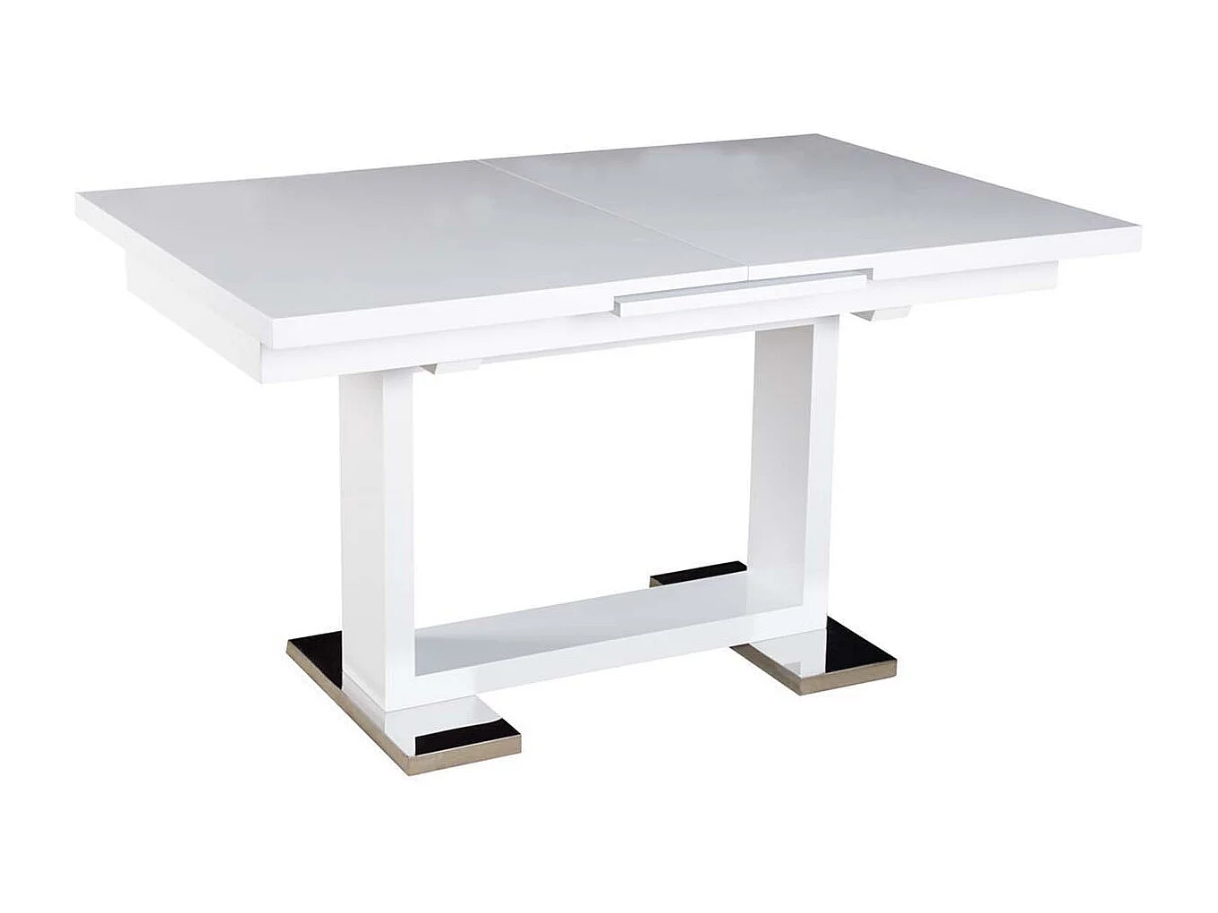 Mesa  "Toda" - 140/180 x 90 x 77 cm - Blanco
