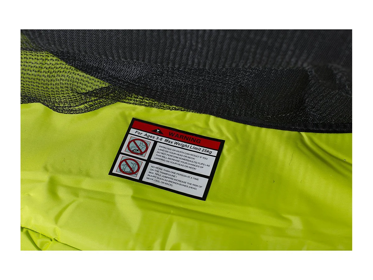 Trampolino da giardino rotondo "Mini Yoopi" Ø 1,40 m per bambini - Rete di sicurezza inclusa