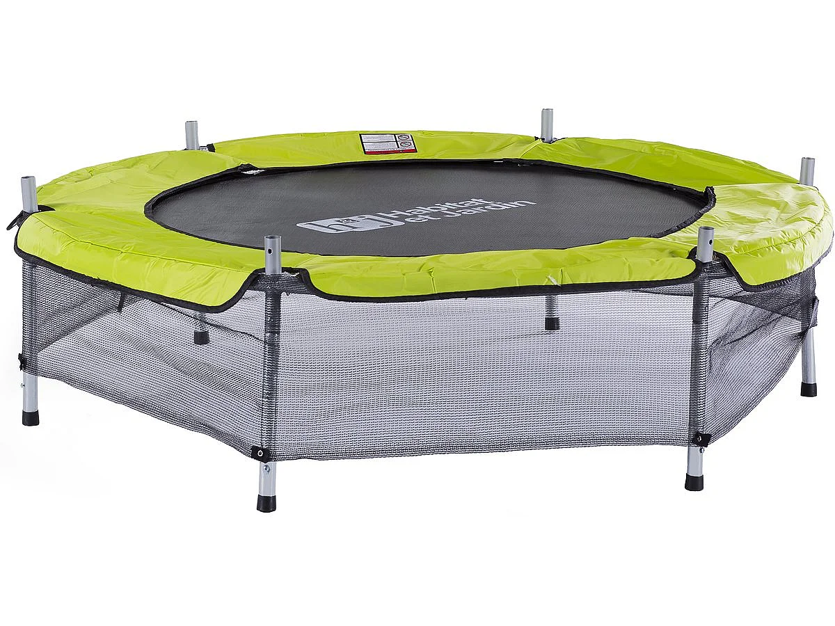 Mini trampoline "Mini Yoopi" - Ø 1.40 m - Vert