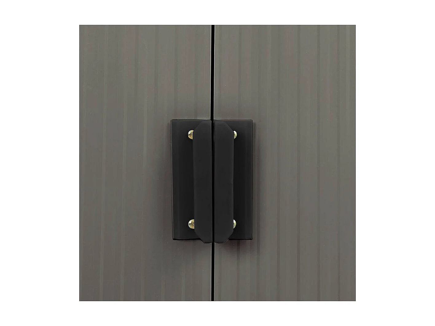 Abri de jardin métal "Dallas" - 15,16 m² - Taupe