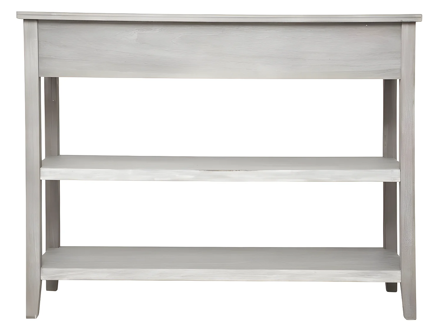 Console 2 Tiroirs en Bois "Charme" 110cm Naturel