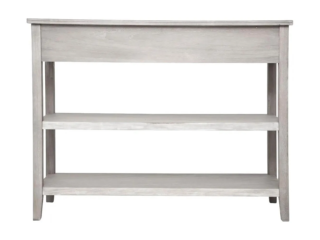 Console 2 Tiroirs en Bois "Charme" 110cm Naturel