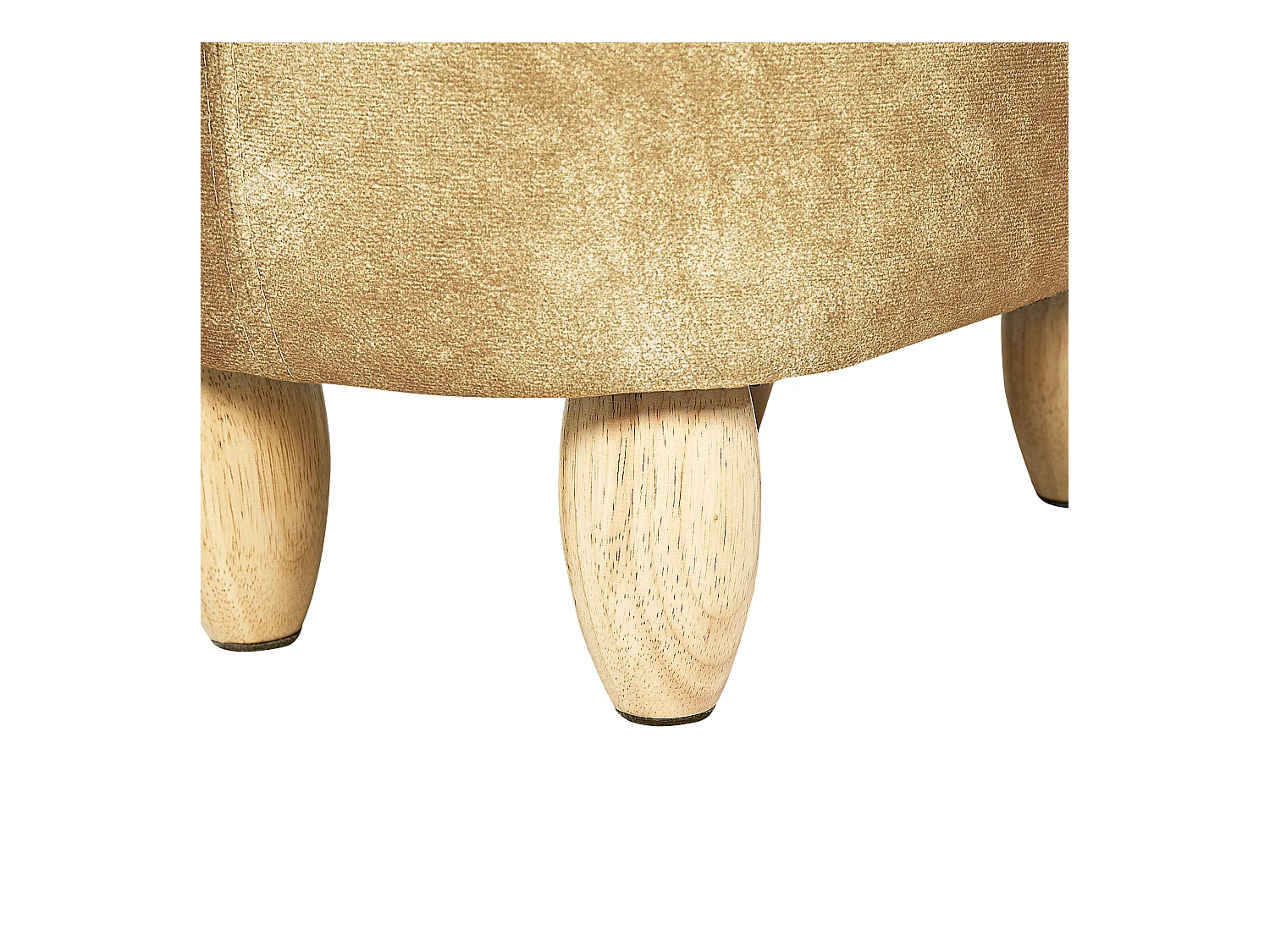 Hocker mit Stauraum für Kinder Tierform Samt orange Holzbeine Modern Fox