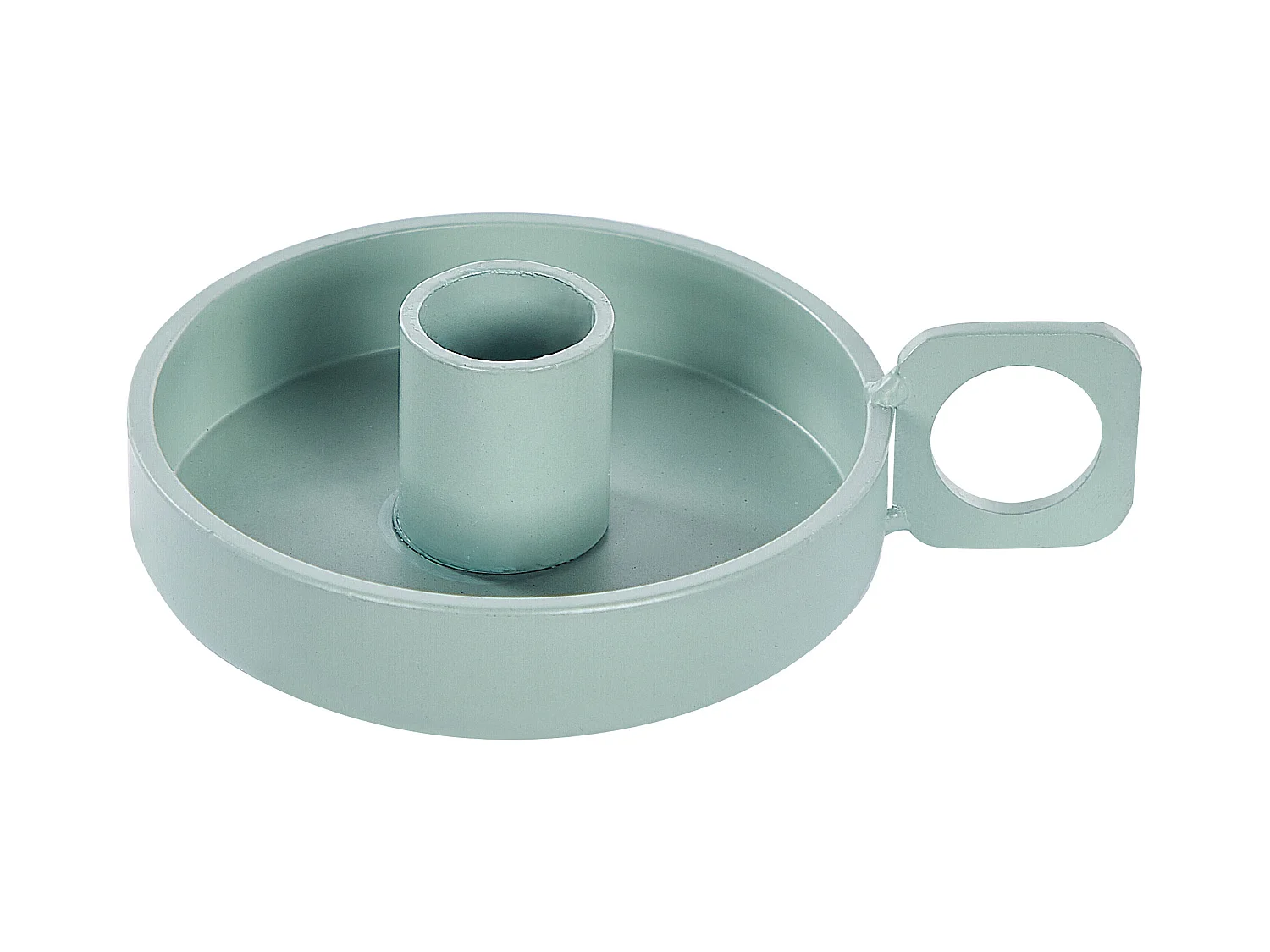 Bougeoir CHORIO Métal 4 cm Vert menthe
