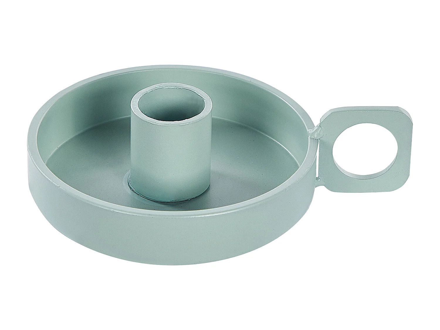 Bougeoir CHORIO Métal 4 cm Vert menthe