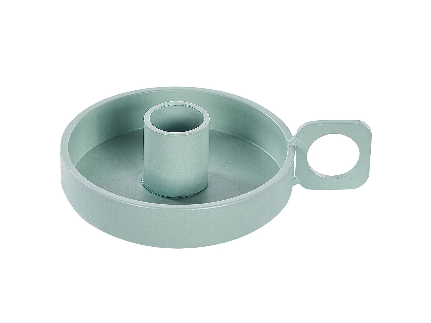 Kerzenständer CHORIO Metall 4 cm Mintgrün