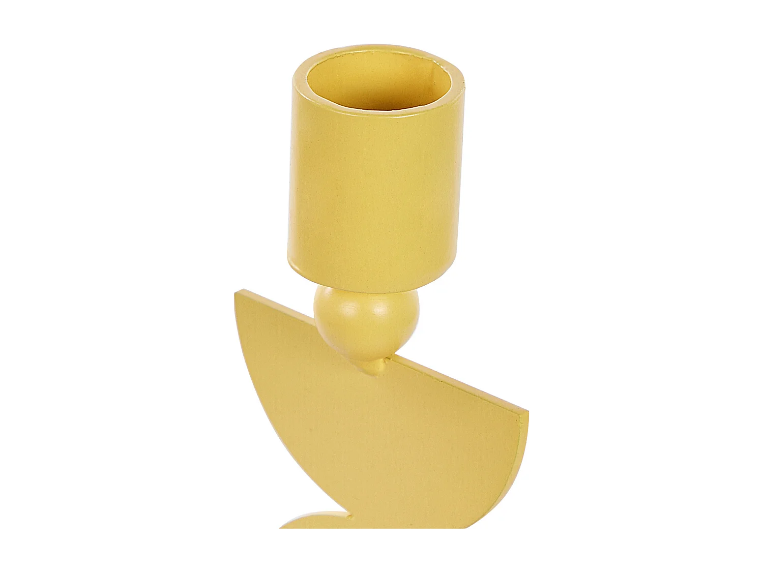 Kaarshouder DAPHNI Metaal 13 cm Geel