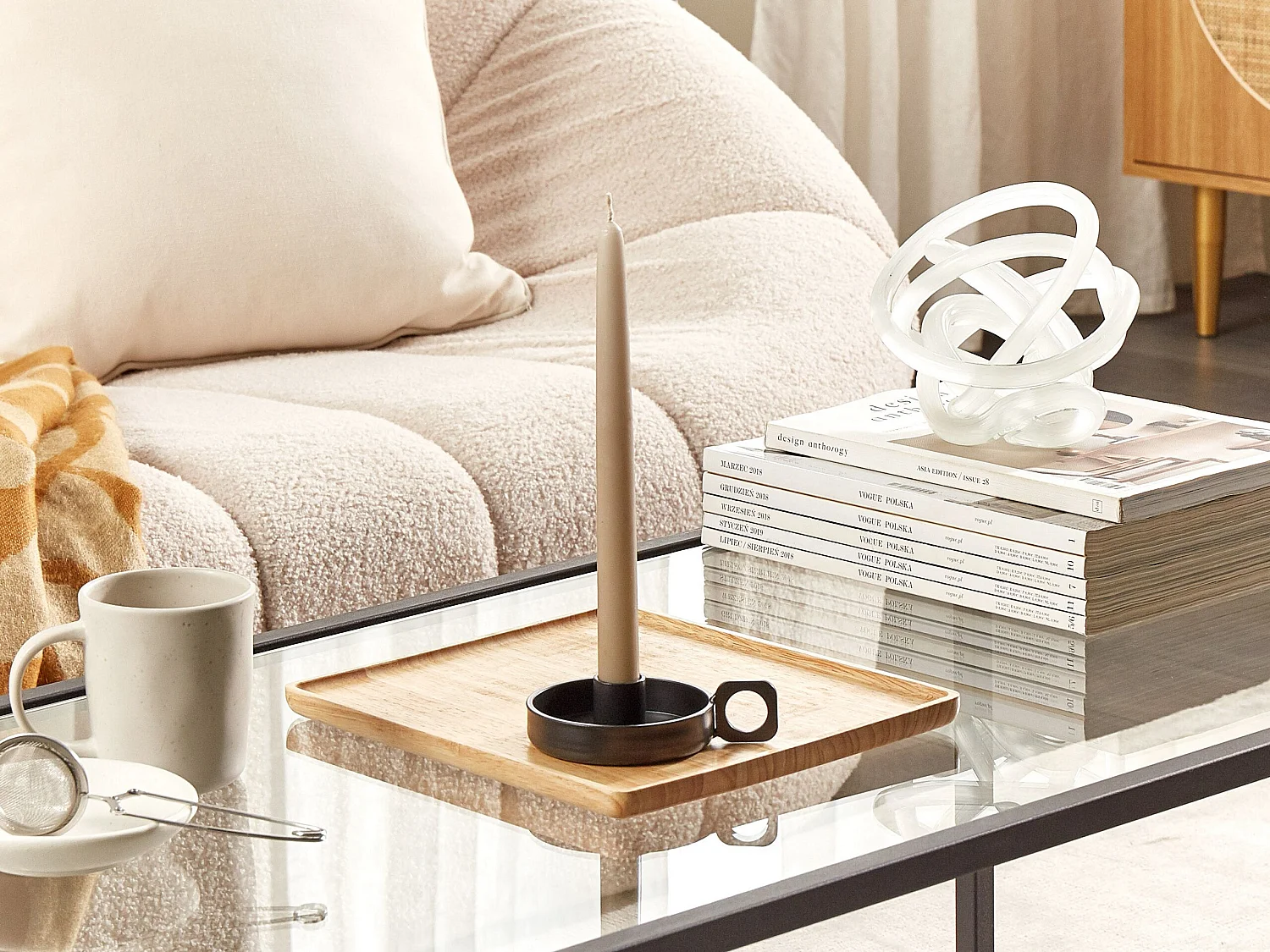 Kerzenständer Eisen schwarz CHORIO