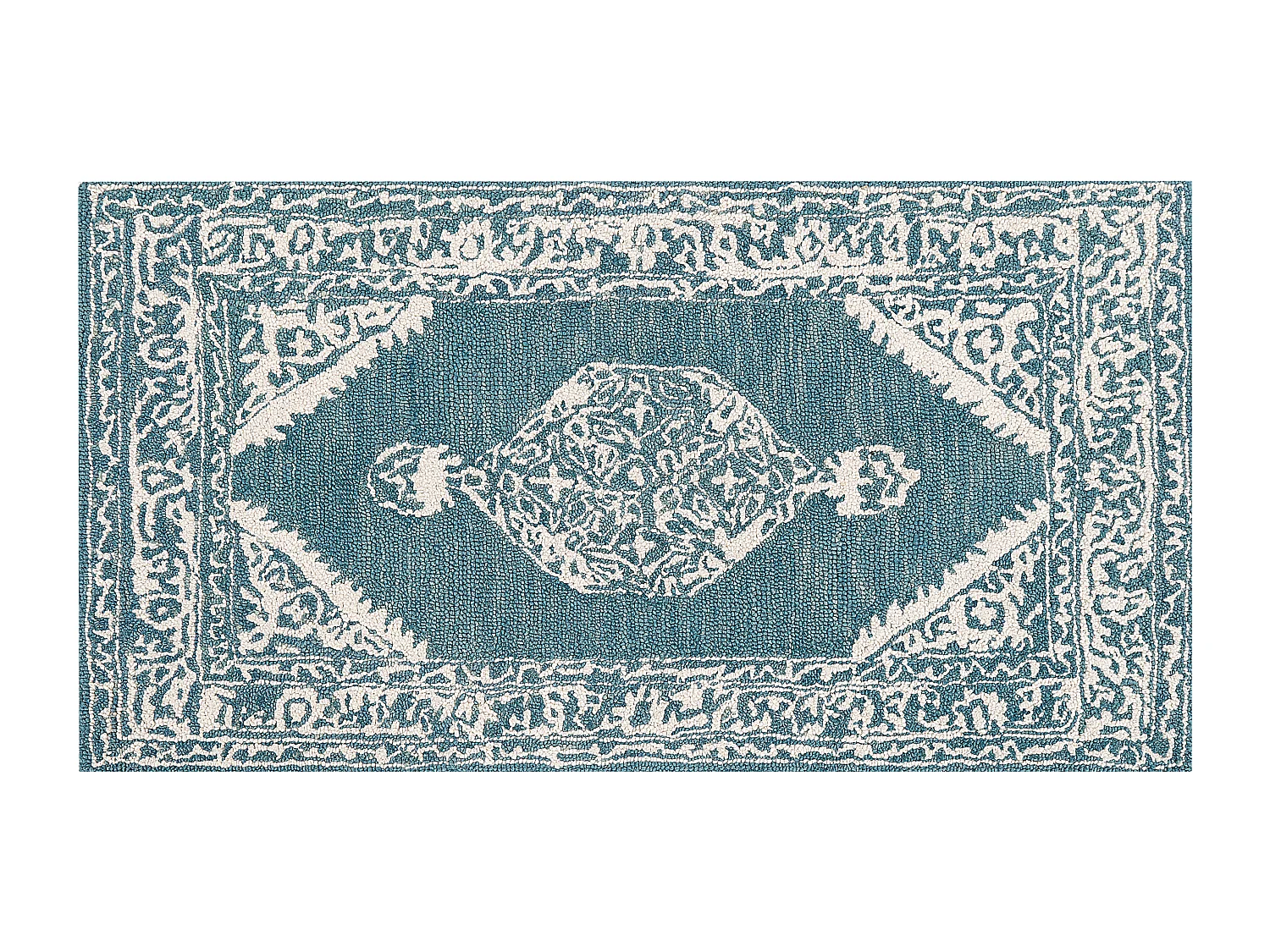 Tapis GEVAS Bleu 80 x 150 cm Laine