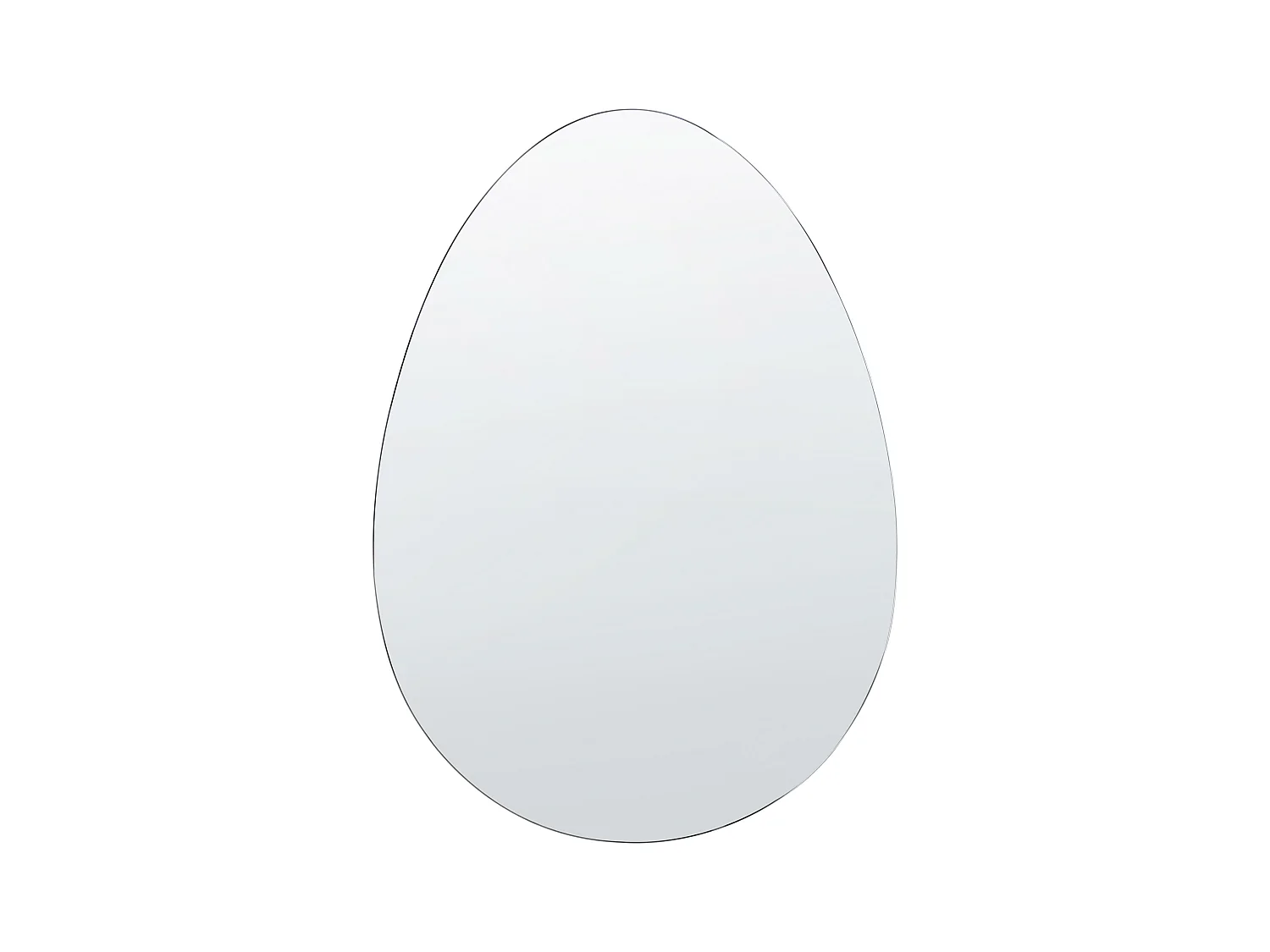 Miroir MONTRESOR 50 cm 70 cm Argenté