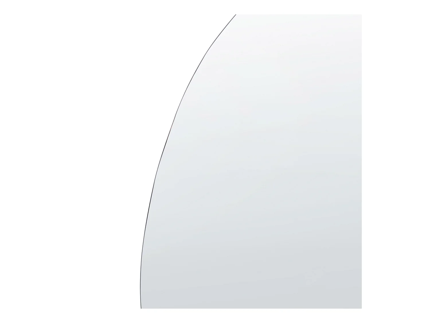 Wandspiegel MONTRESOR 50 cm 70 cm Zilver