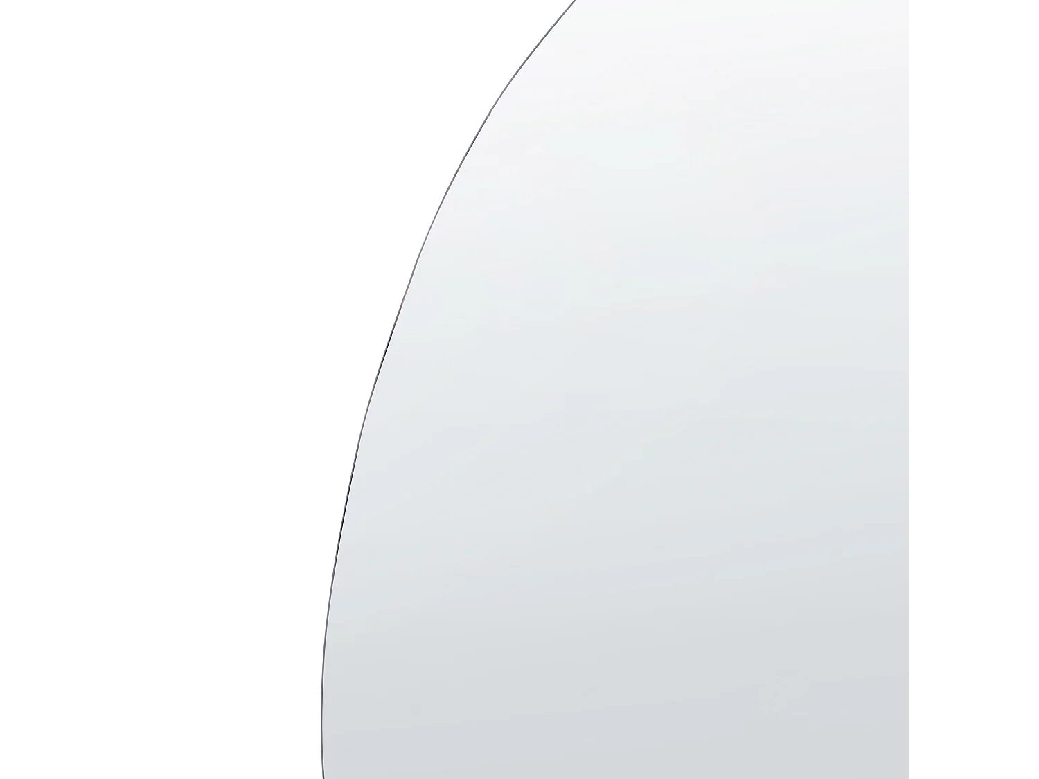 Wandspiegel MONTRESOR 50 cm 70 cm Zilver