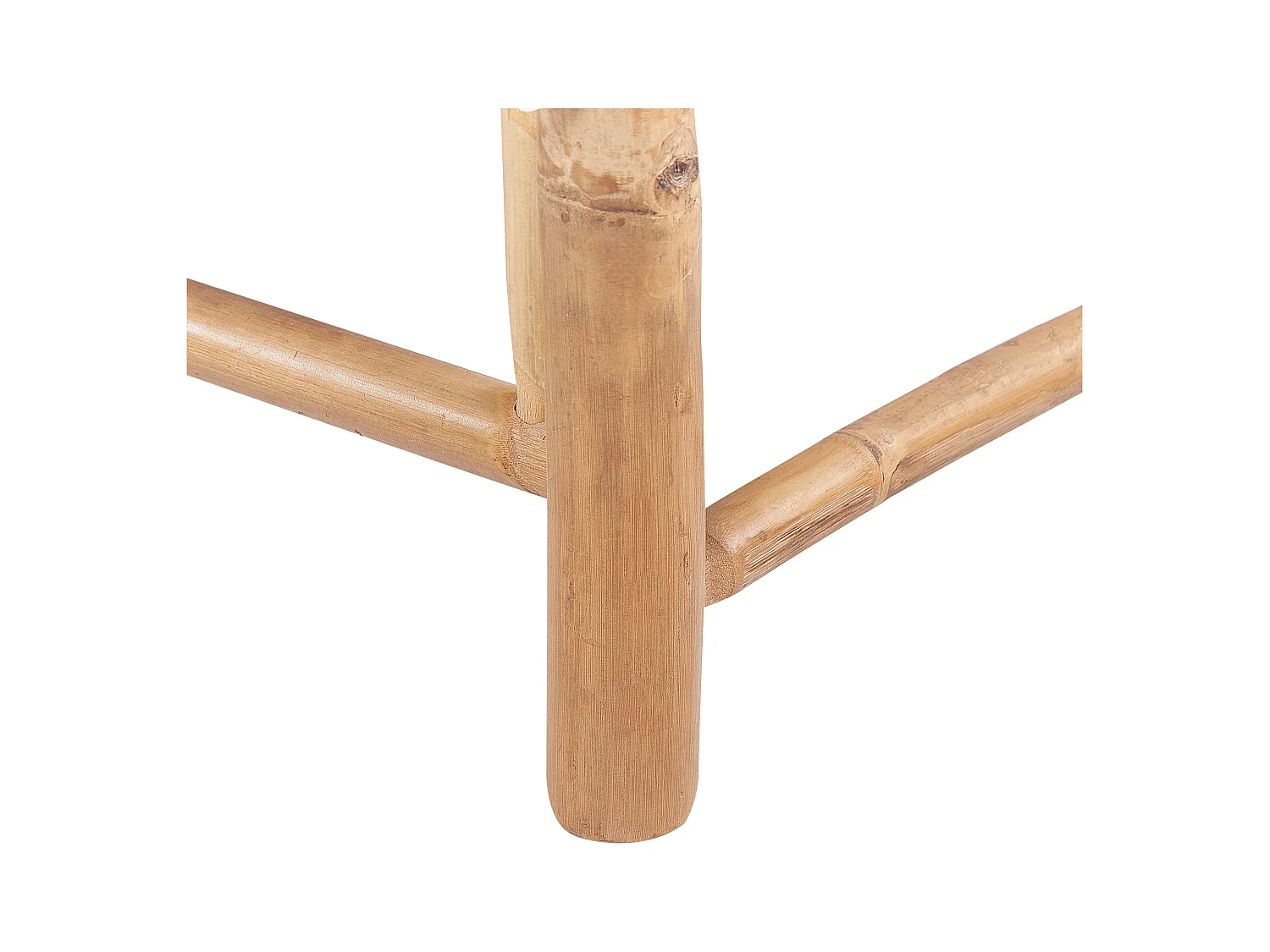 Ligstoel met kussen LIGURE Bamboehout Bruin