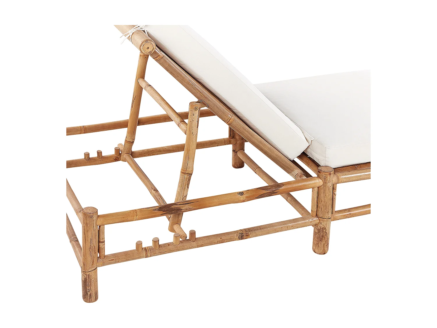 Transat avec coussin LIGURE Bambou Marron