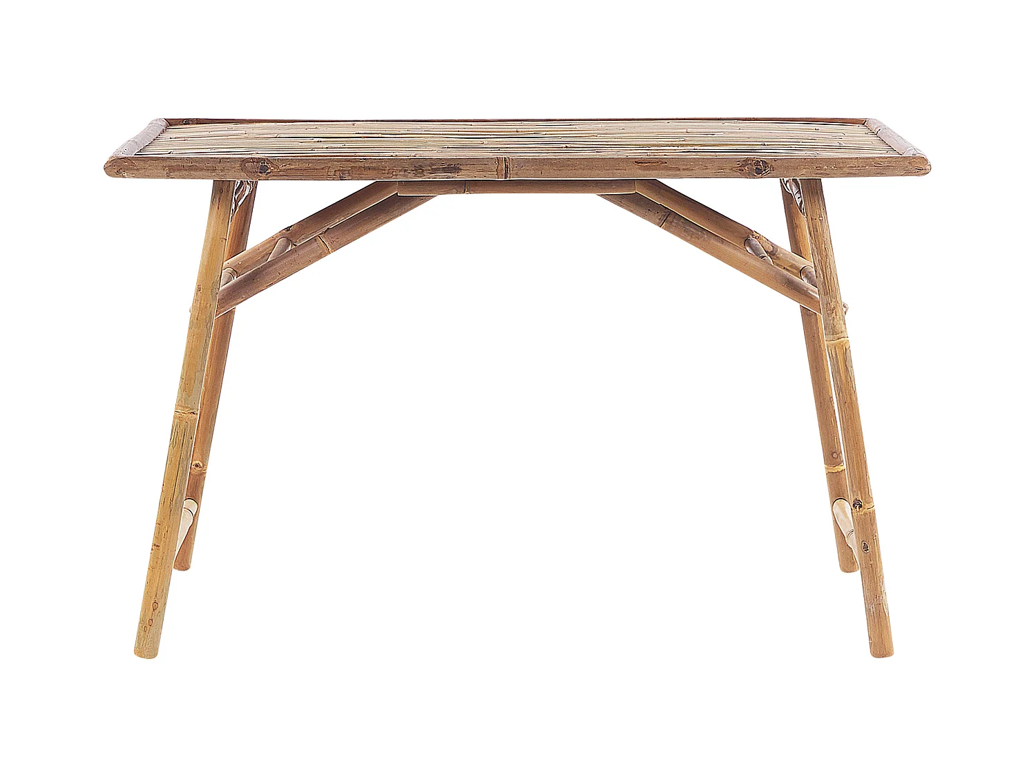 Tuin eettafel MOLISE 120 cm 69 cm Bamboehout Lichtbruin