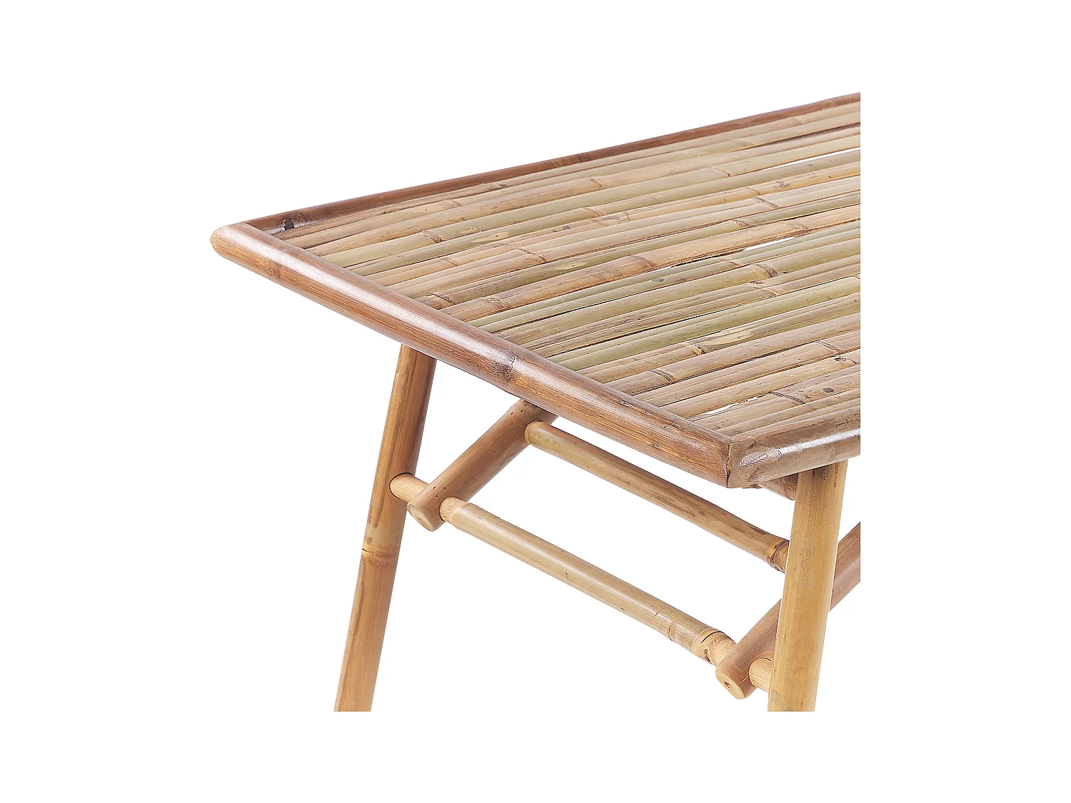 Tuin eettafel MOLISE 120 cm 69 cm Bamboehout Lichtbruin