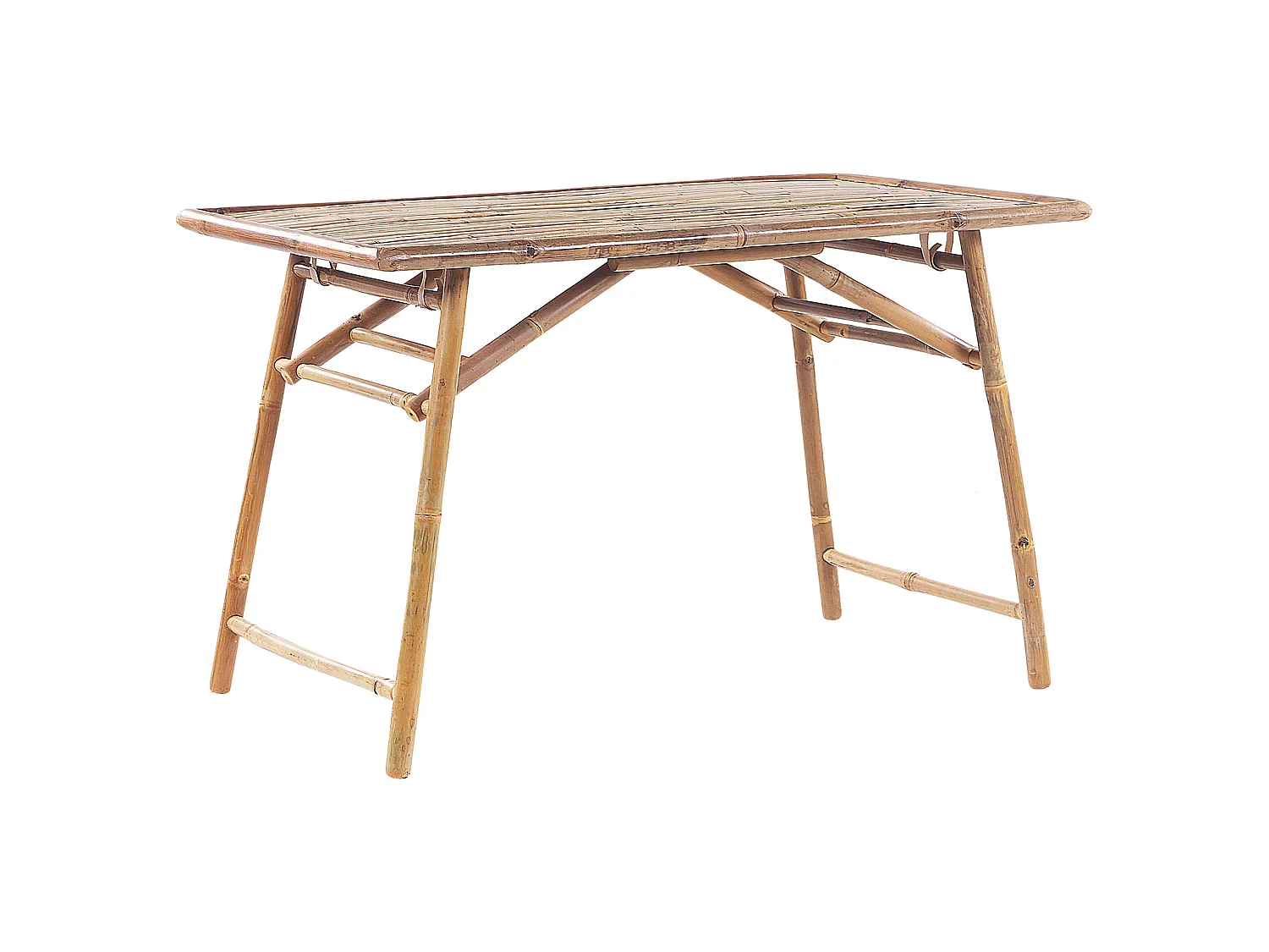Tuin eettafel MOLISE 120 cm 69 cm Bamboehout Lichtbruin