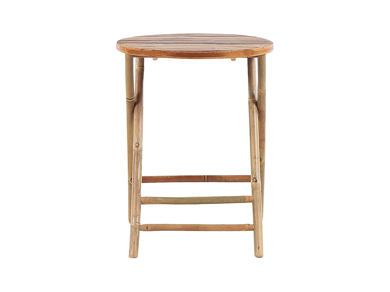 Zestaw mebli balkonowych Składane SAVELLETRI Drewno Brązowy