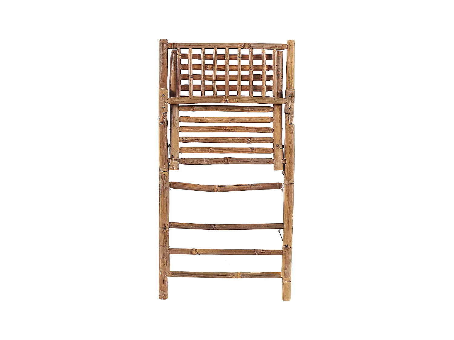 Zestaw mebli balkonowych Składane SAVELLETRI Drewno Brązowy