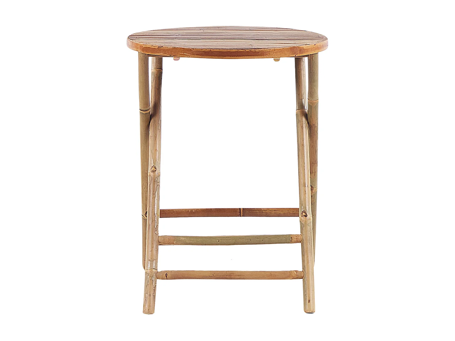 Bistro Set klappbar SAVELLETRI Holz Braun