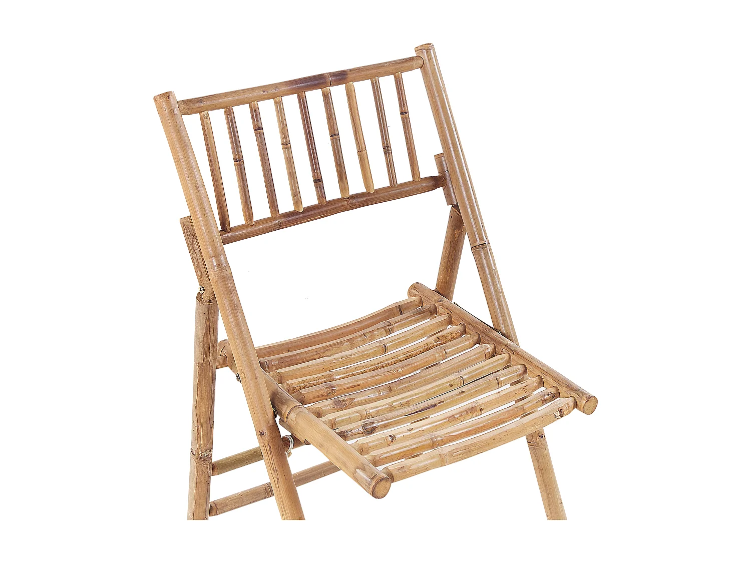 Bistro Set klappbar SAVELLETRI Holz Braun