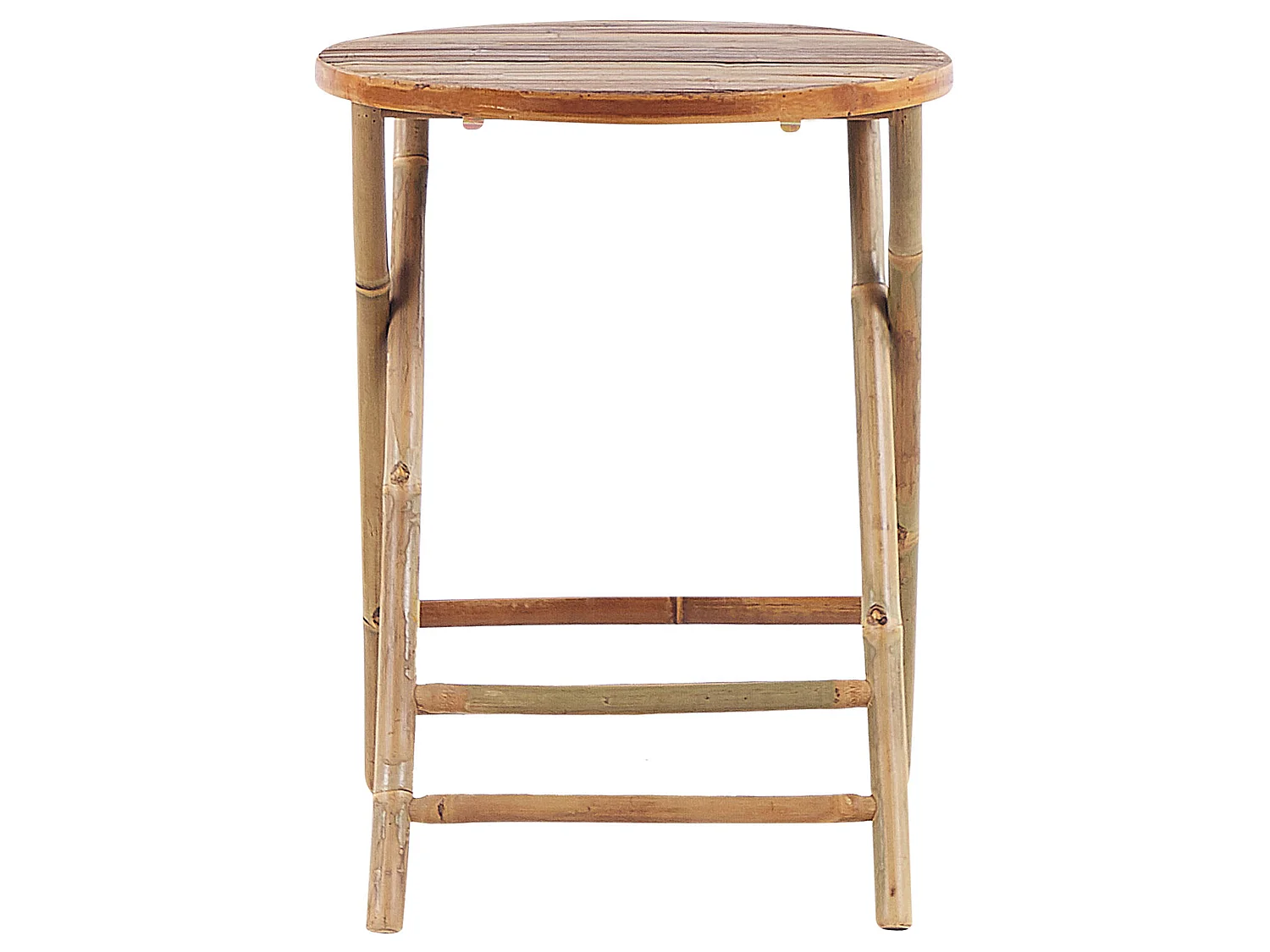 Ensemble pour bistro Pliant SAVELLETRI Bois Marron